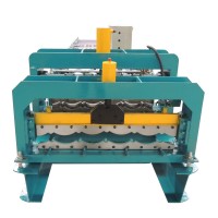 Corrugated Glazed Tile Steel Sheet Cold Roll Forming Machine