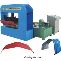 Hot sale arch large sheet crimping curved machine