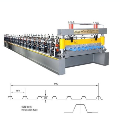 Metal hydraulic fully automatic car panel cold roll forming machine