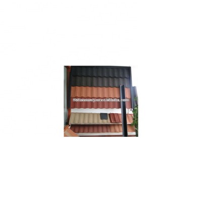 china color stone coated steel roof tile making machine