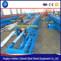 low price strut channel roll forming machine downspouts forming machine for sale