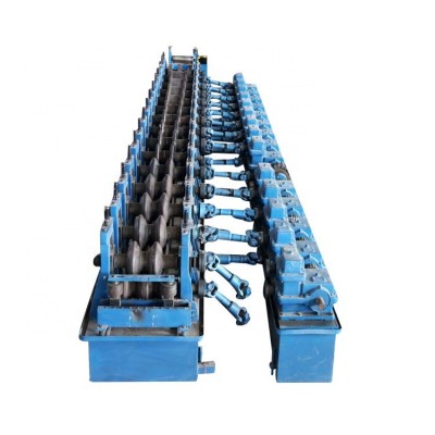 Three Waves Highway Crash Guardrail Barrier Roll Forming machine