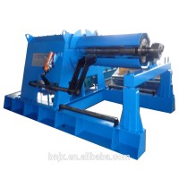 Hydraulic automatic steel sheet decoiler with trolley