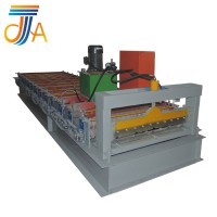 Color steel T Model IBR Rib roof and wall panel plate forming equipment