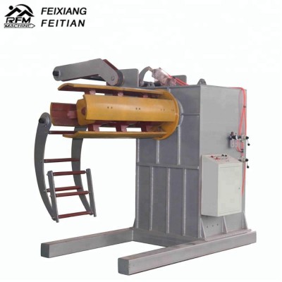 FX automatic steel coil decoiler with expanding mandrel