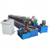 FX slotted channel roll forming machine with punching